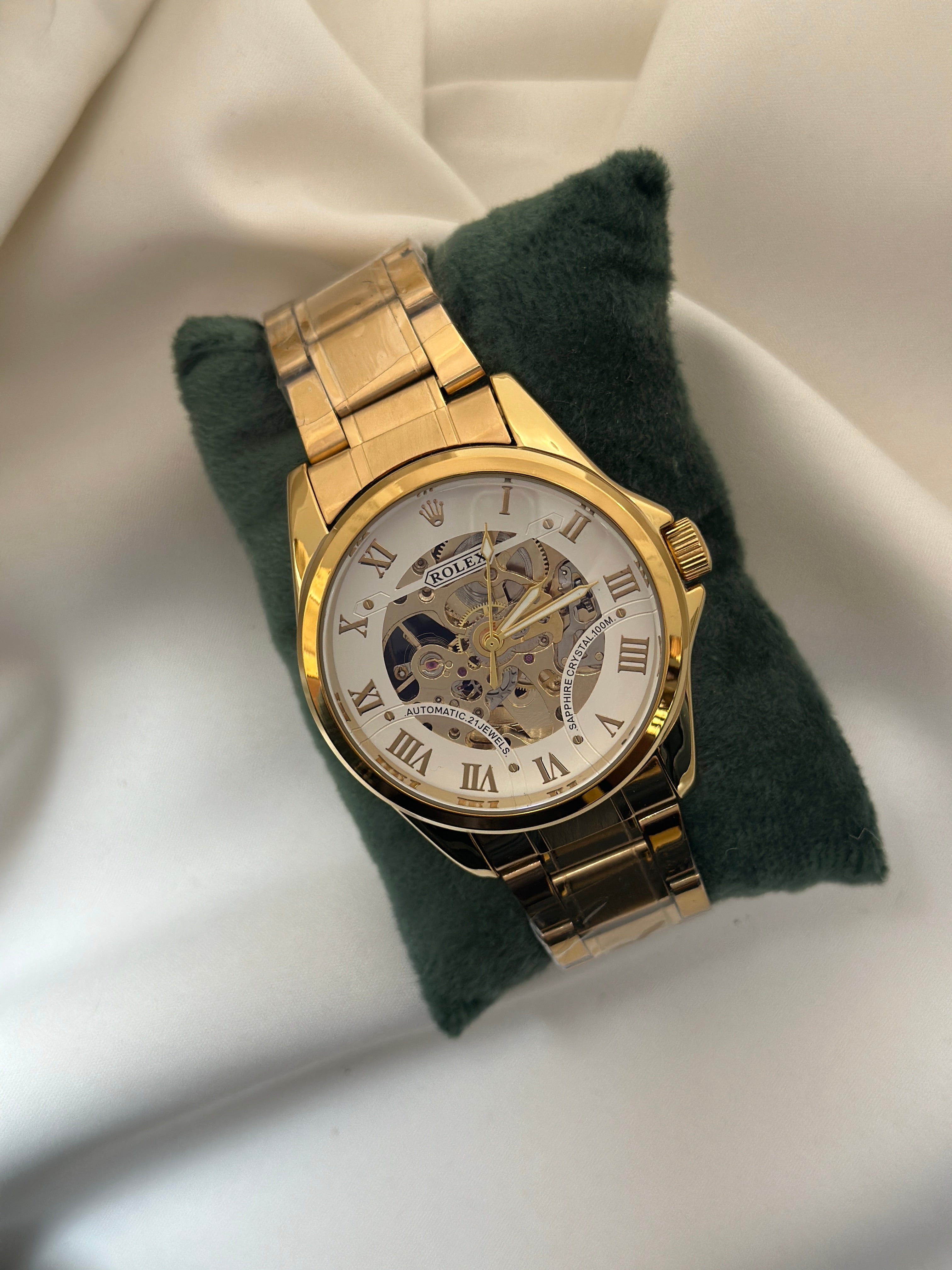 Rol*ex skeleton watch