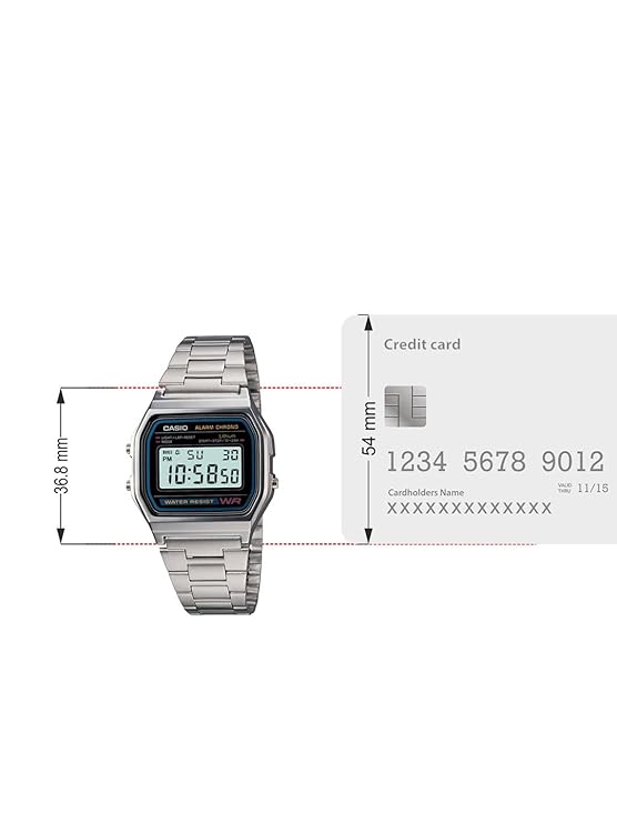 PhagwaraWatch Casio Vintage A-158WA Silver (Digital Watch)