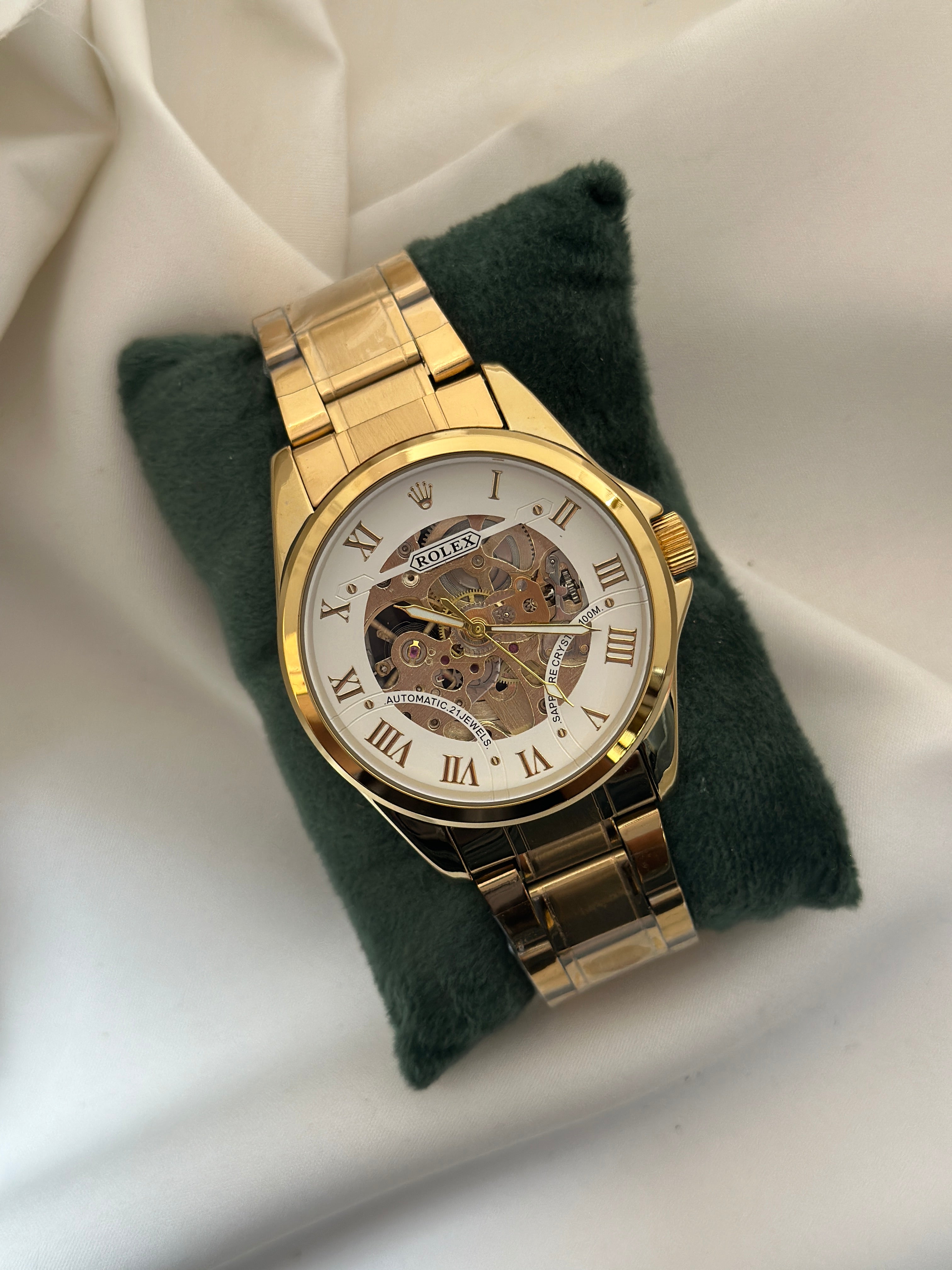 Rol*ex skeleton watch