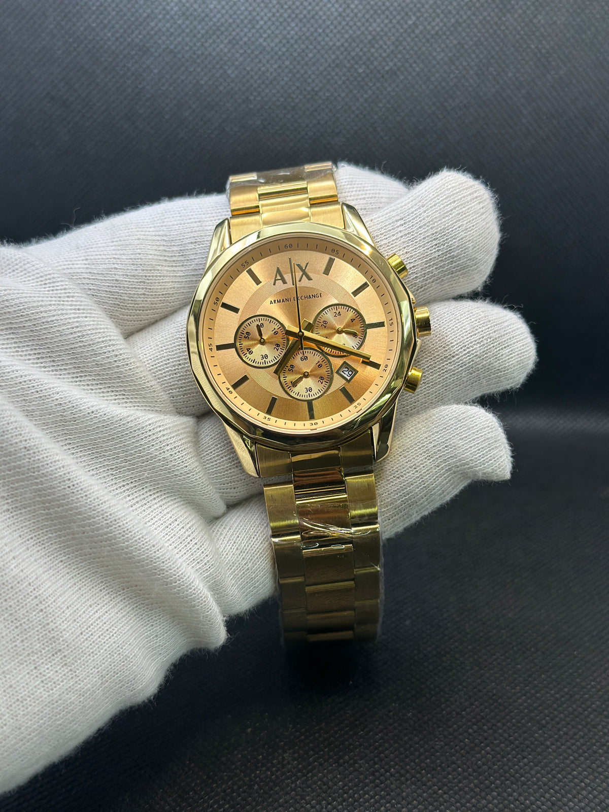 Armanii chrono gold