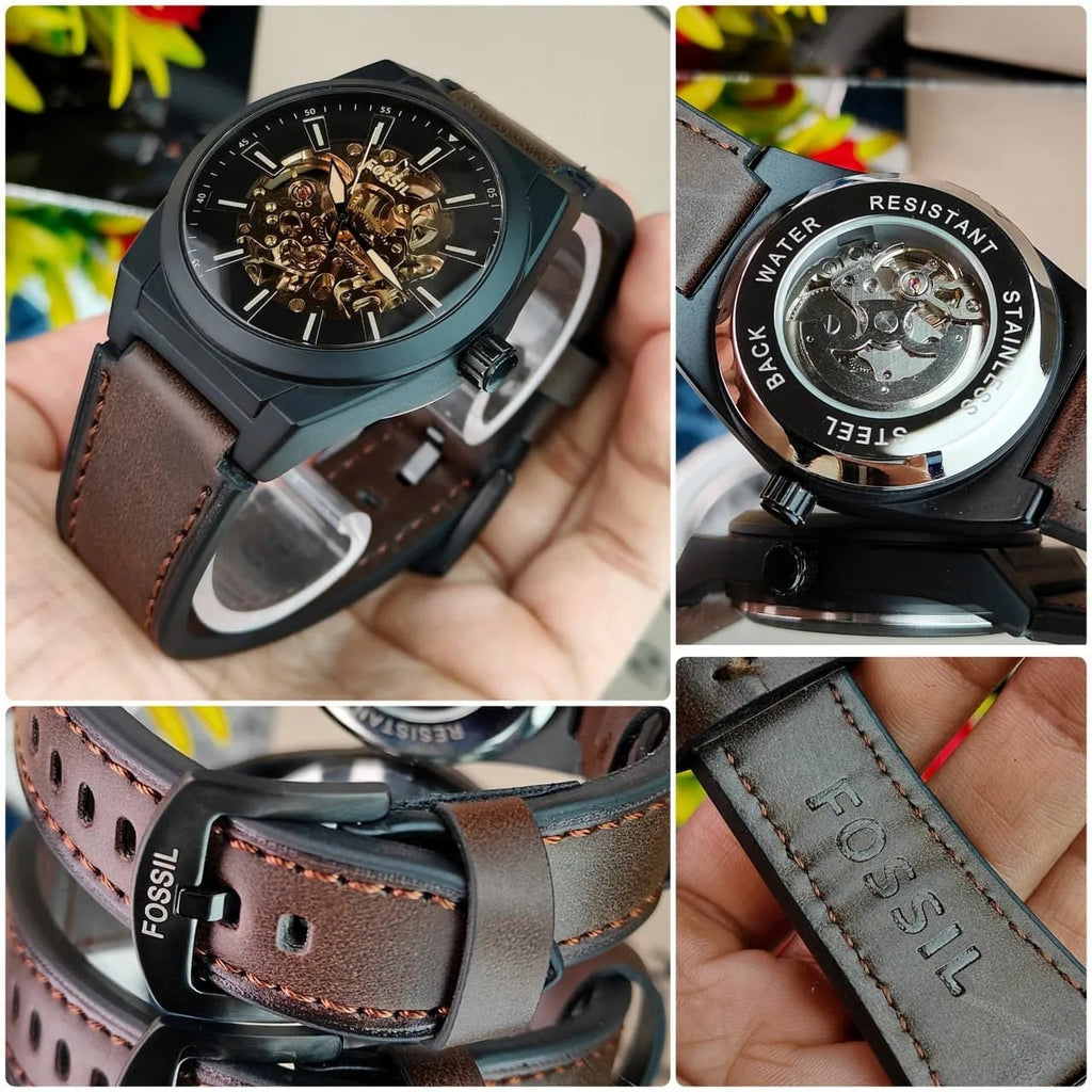 Fossil Everett Open Heart Automatic