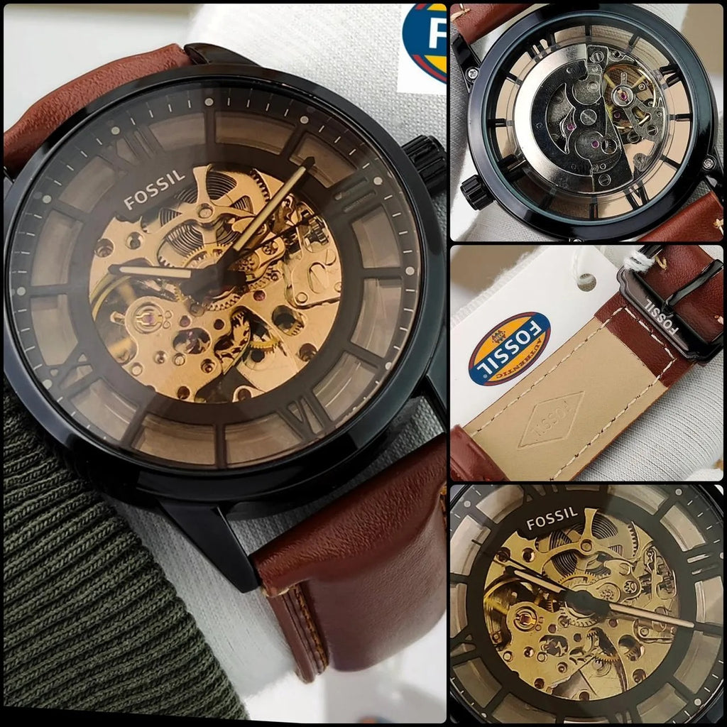 FoSSIl SKeieton Modern Macnine Automatic