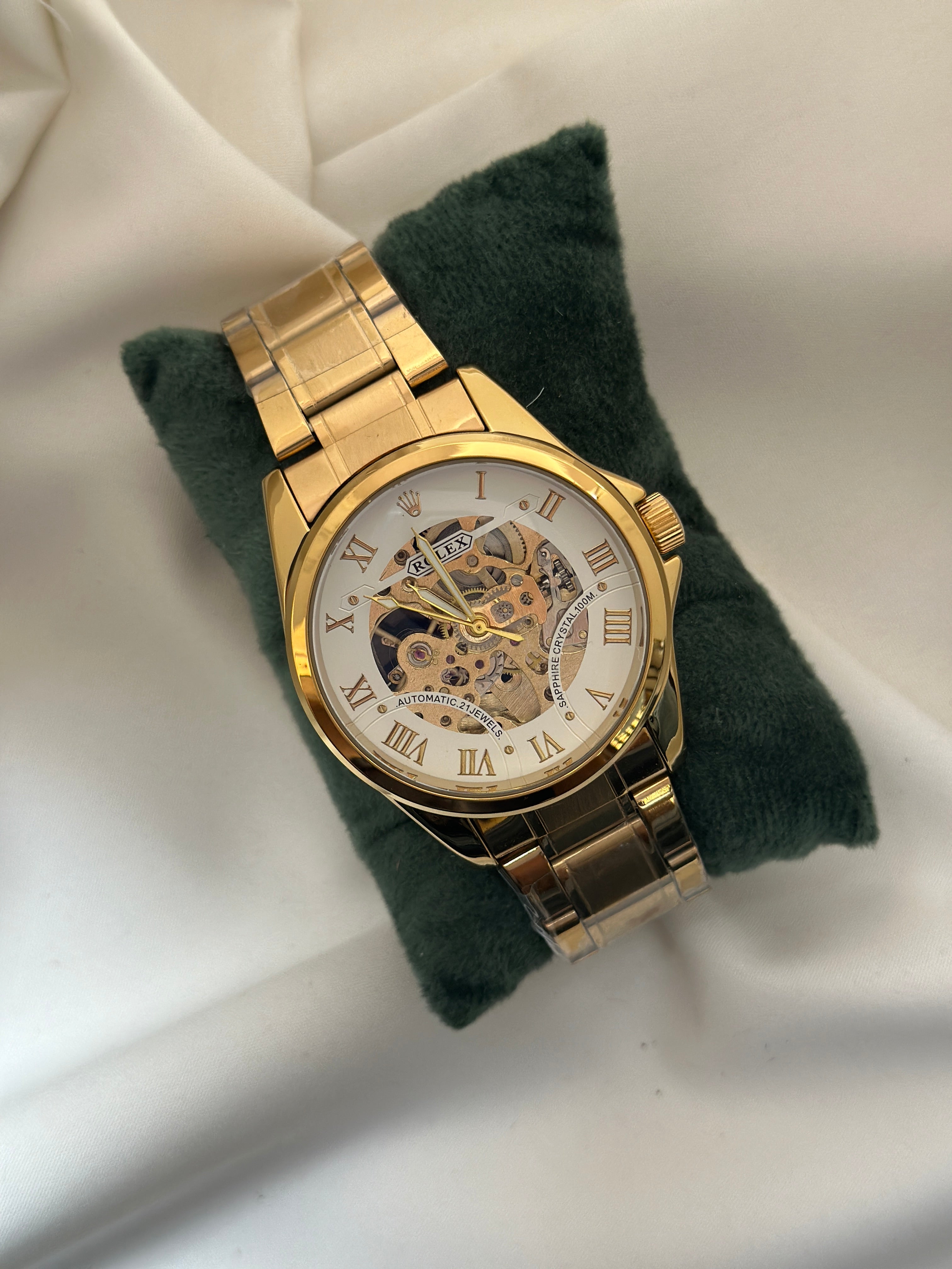 Rol*ex skeleton watch