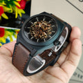 Fossil Everett Open Heart Automatic