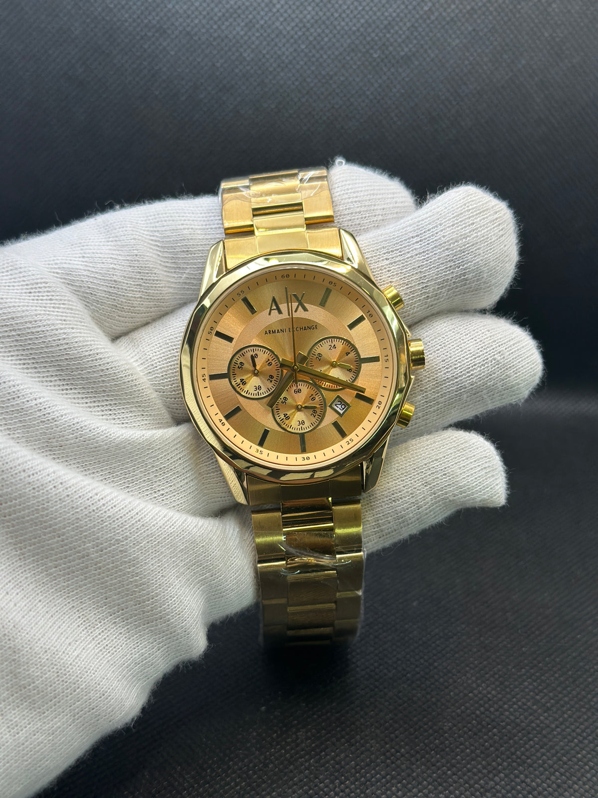 Armanii chrono gold