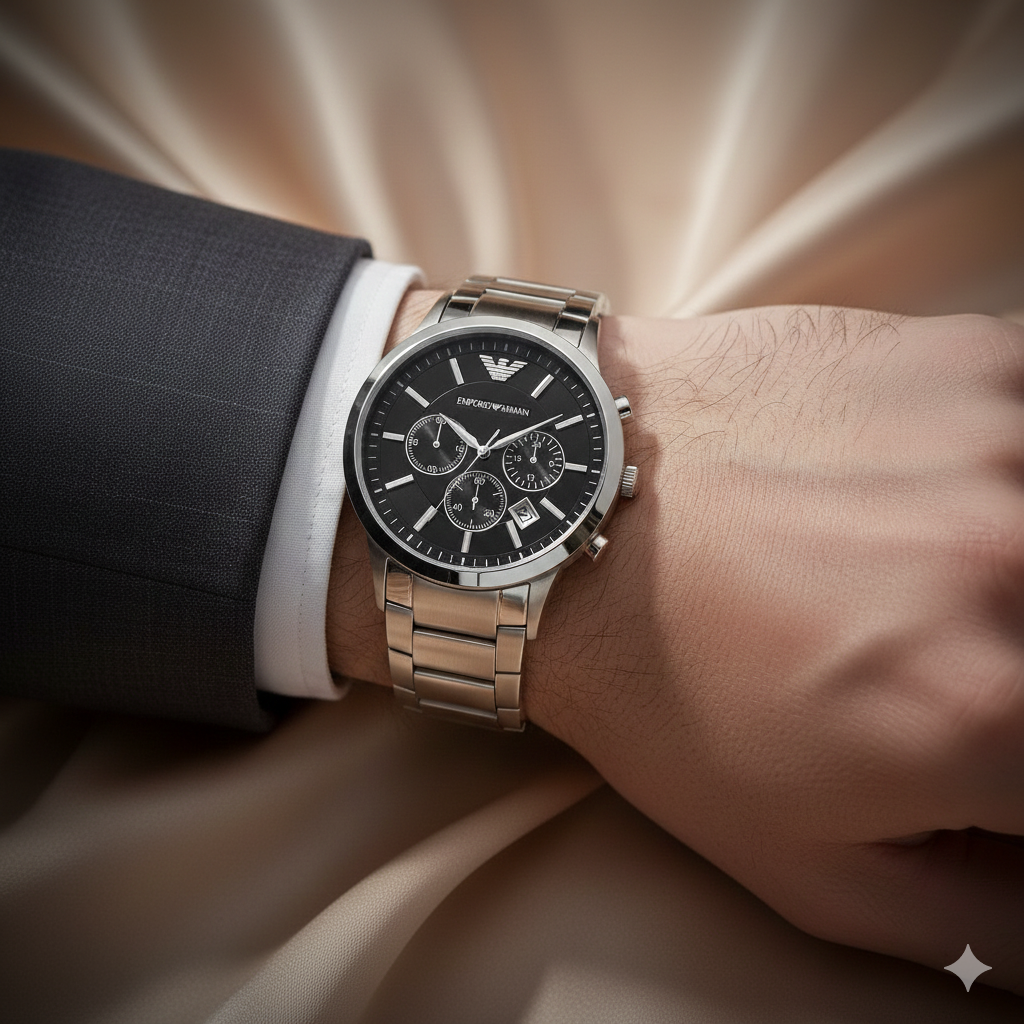 PhagwaraWatch Armani Exchange AX2434 Black (Chronograph Watch)
