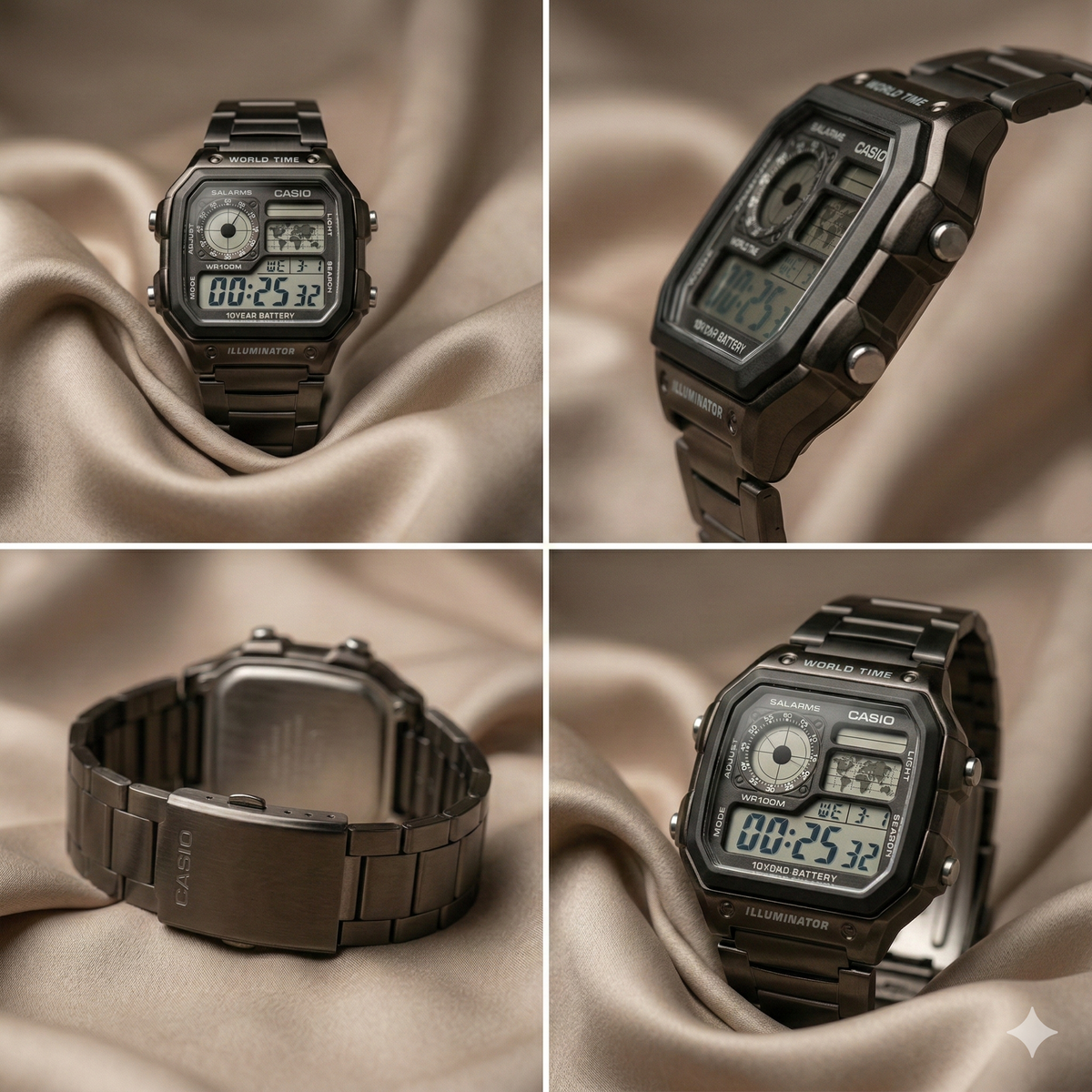 PhagwaraWatch Casio AE-1200WHD Black (Digital Watch)