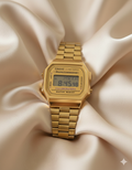 PhagwaraWatch Casio Vintage A-158WA Golden (Digital Watch)