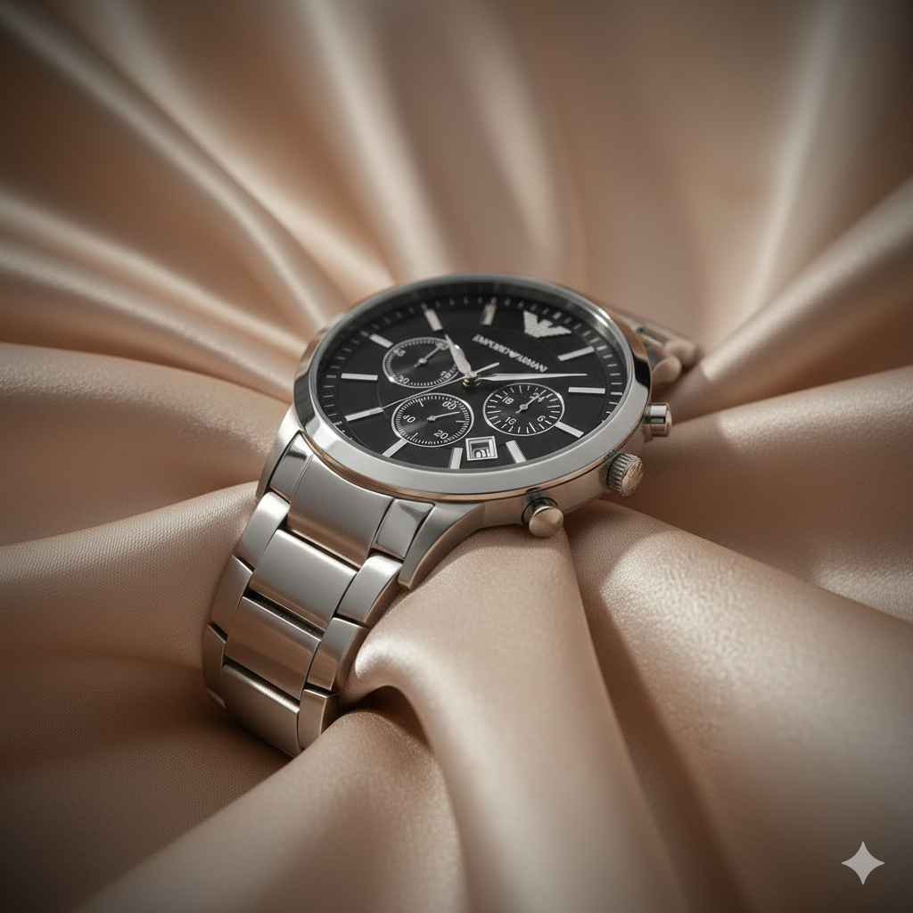 PhagwaraWatch Armani Exchange AX2434 Black (Chronograph Watch)