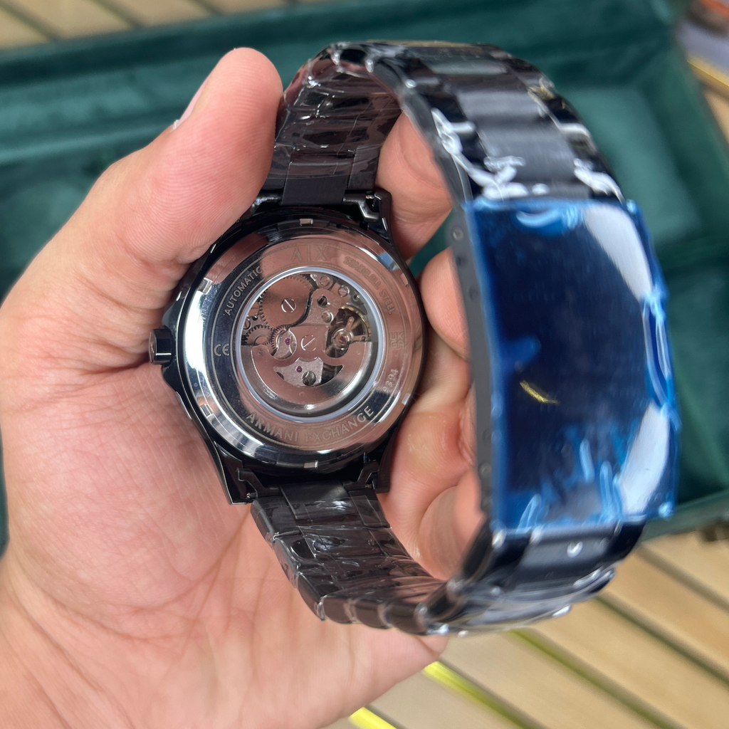 ARMANI EXCHANGE BLACK WATCH AX2418