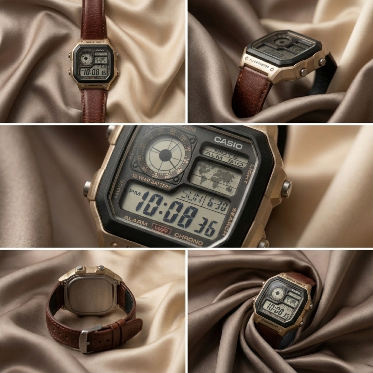 PhagwaraWatch Casio AE-1200 World Time (Digital Watch)