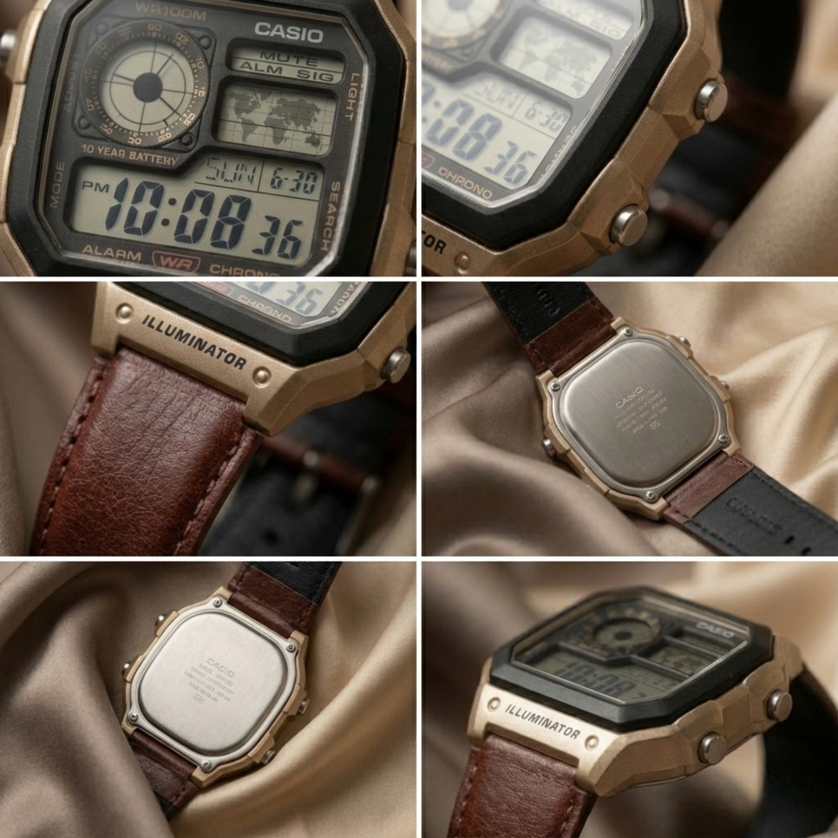PhagwaraWatch Casio AE-1200 World Time (Digital Watch)