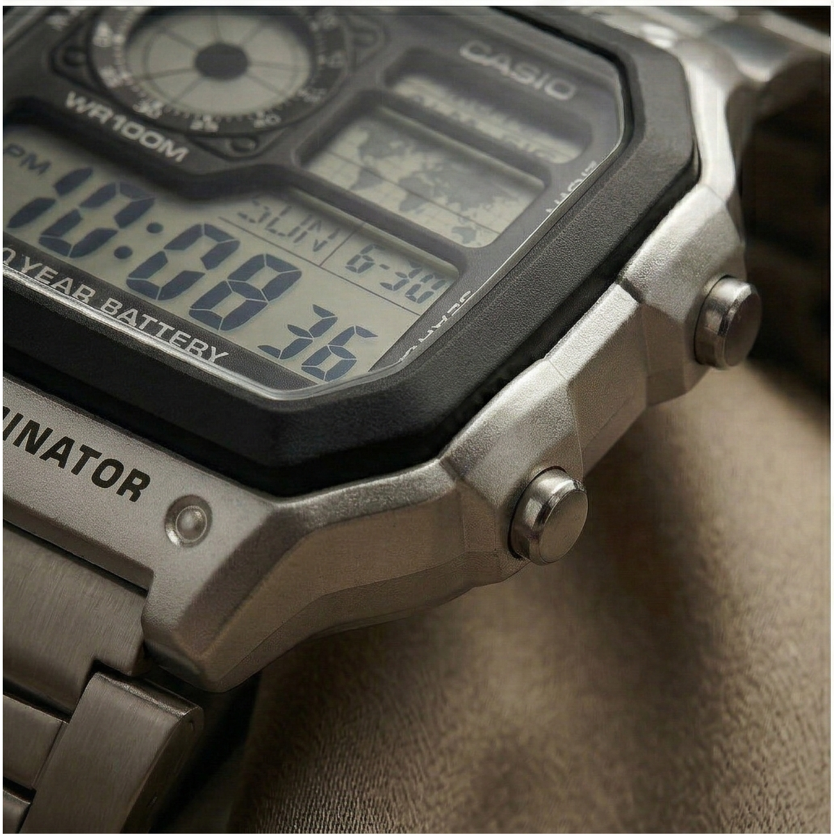 PhagwaraWatch Casio AE-1200WHD Silver (Digital Watch)