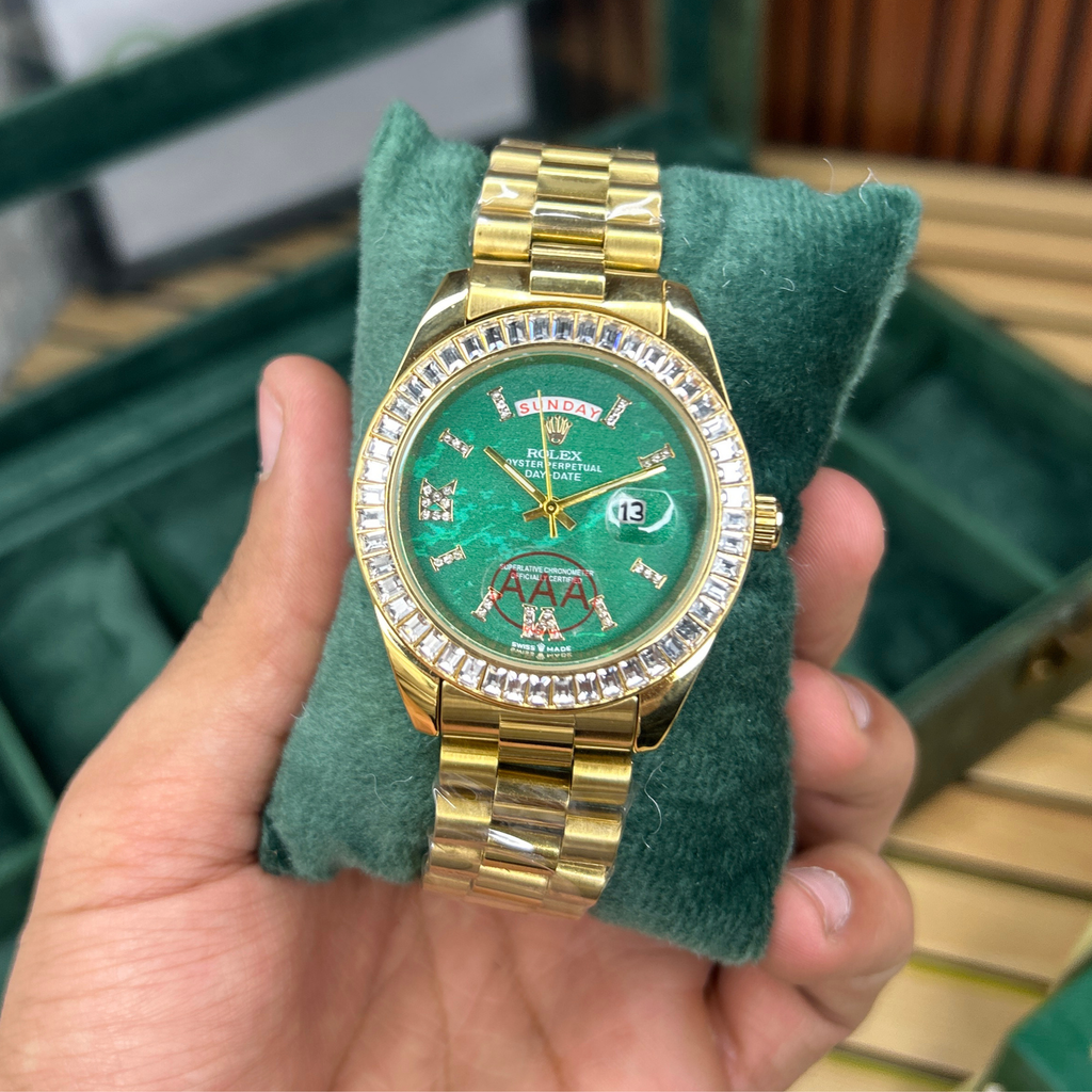rolex green dial