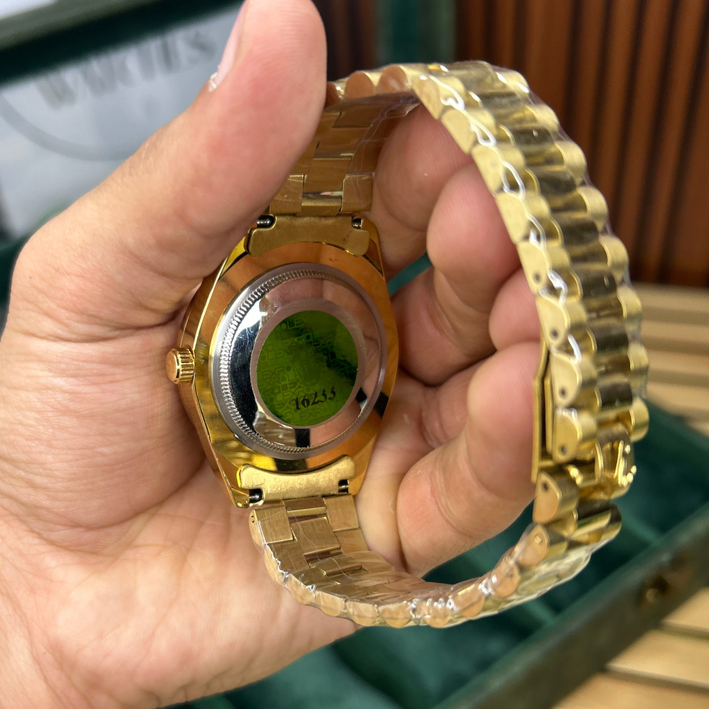 rolex green dial