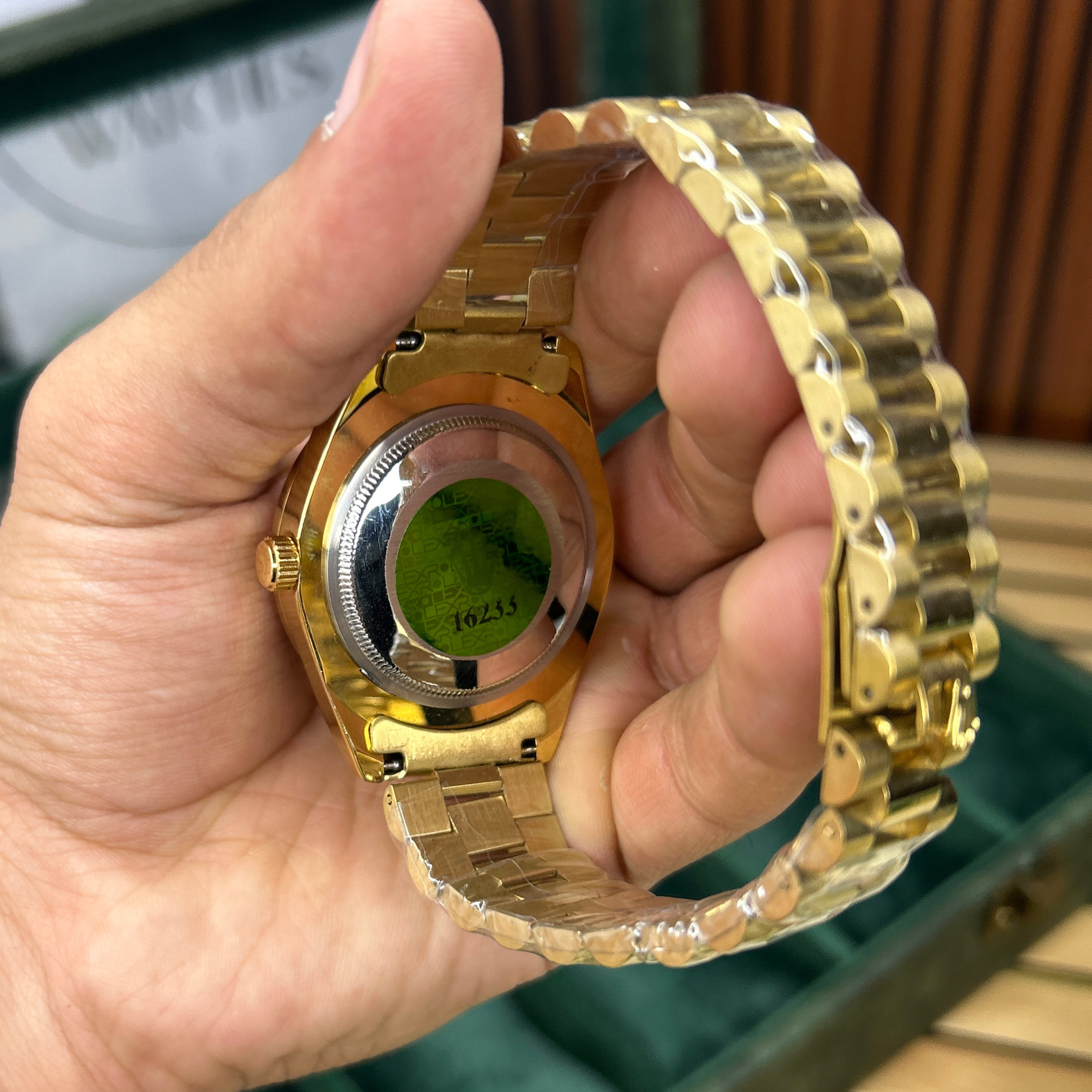 rolex green dial