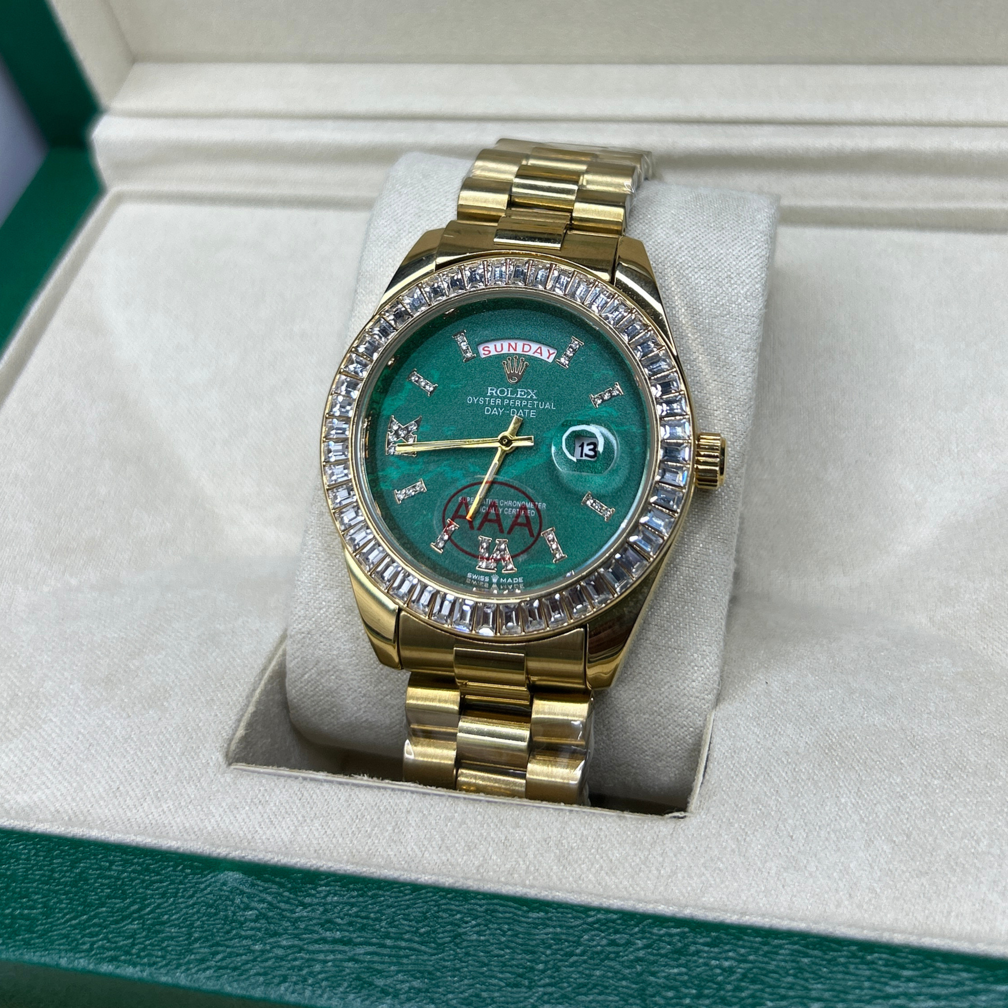 rolex green dial