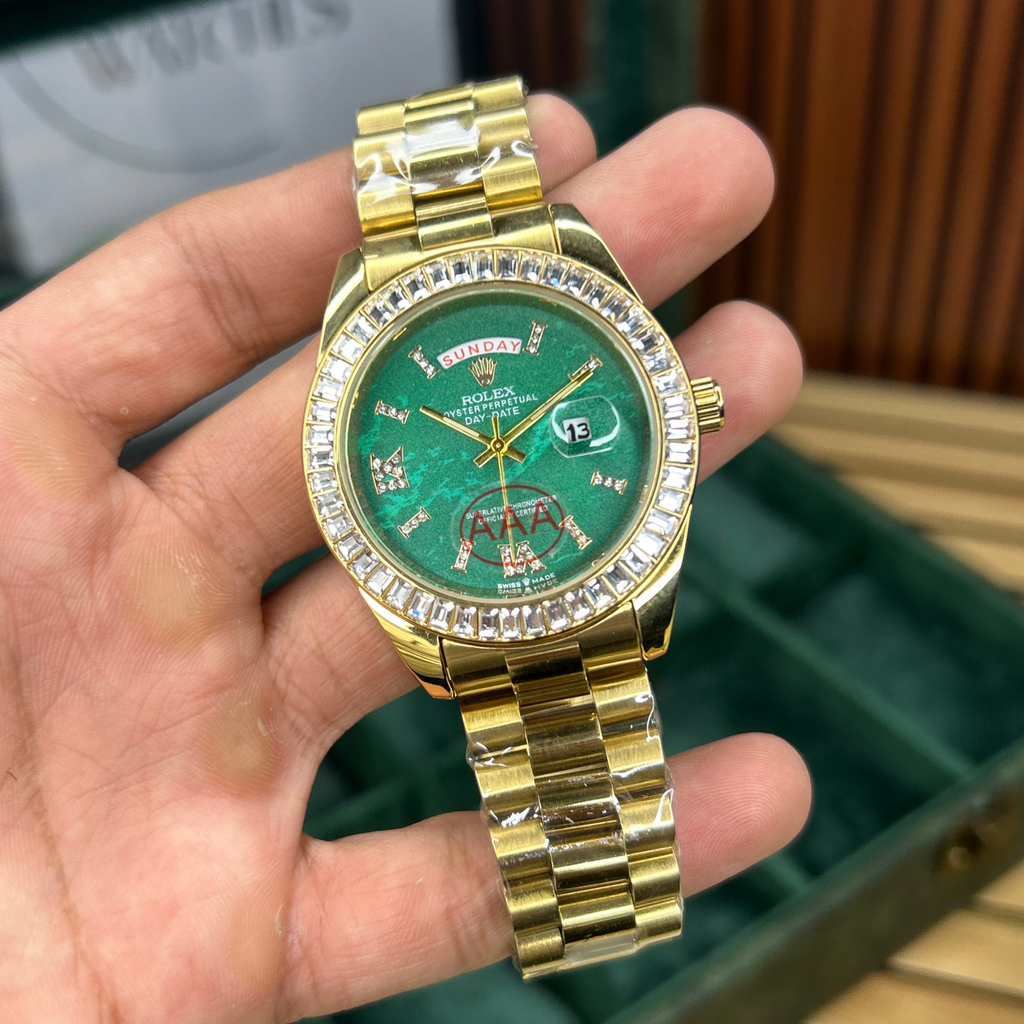 rolex green dial