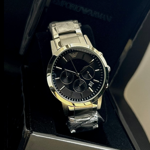 PhagwaraWatch Armani AR2453 Silver Dial (Chronograph Watch)