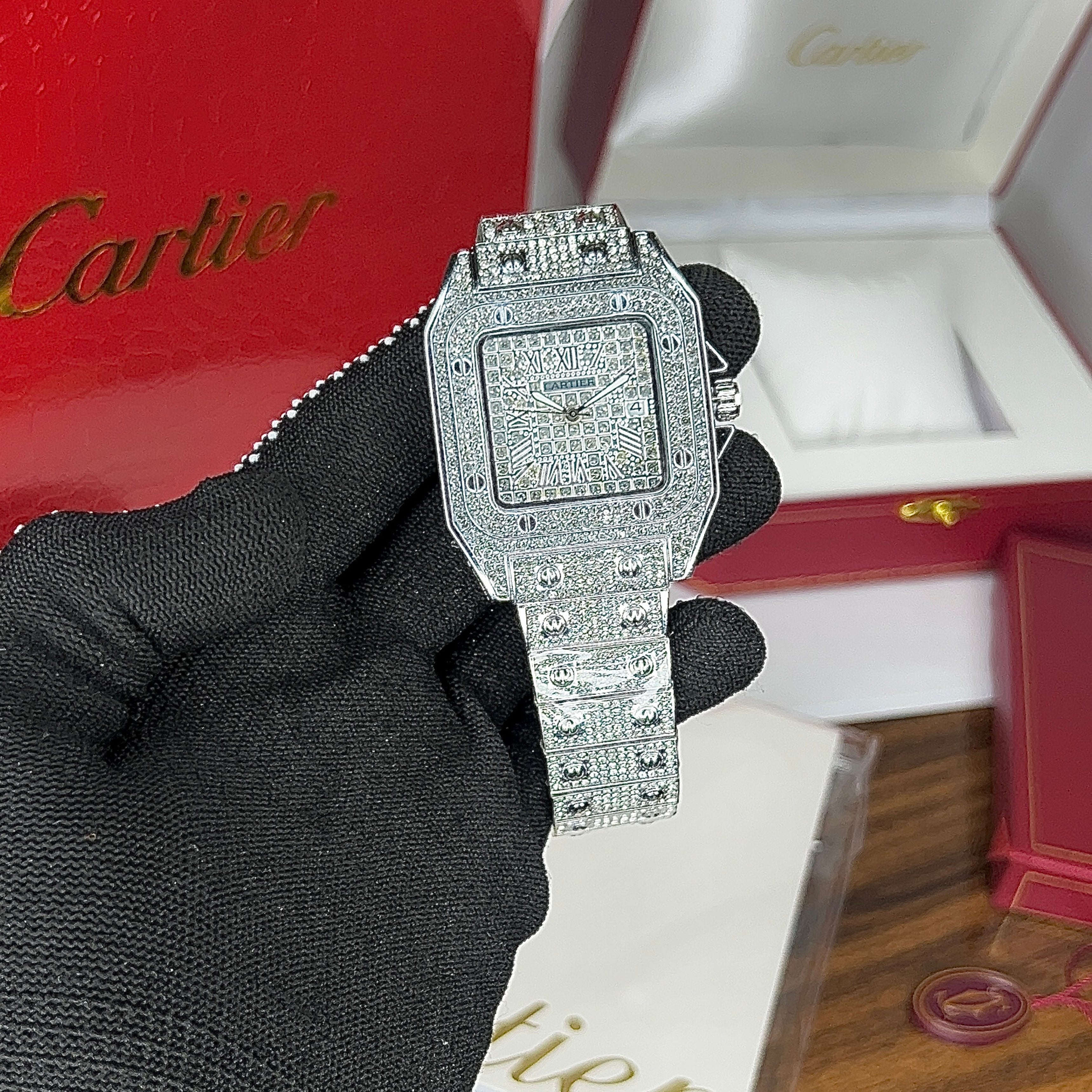 cartier  stones watch
